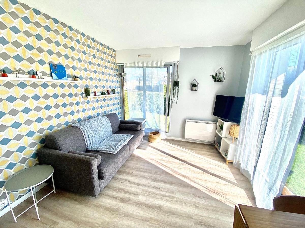 Superbe Appartement Avec Jardin Ensoleille Блонвиль-сюр-Мер Экстерьер фото
